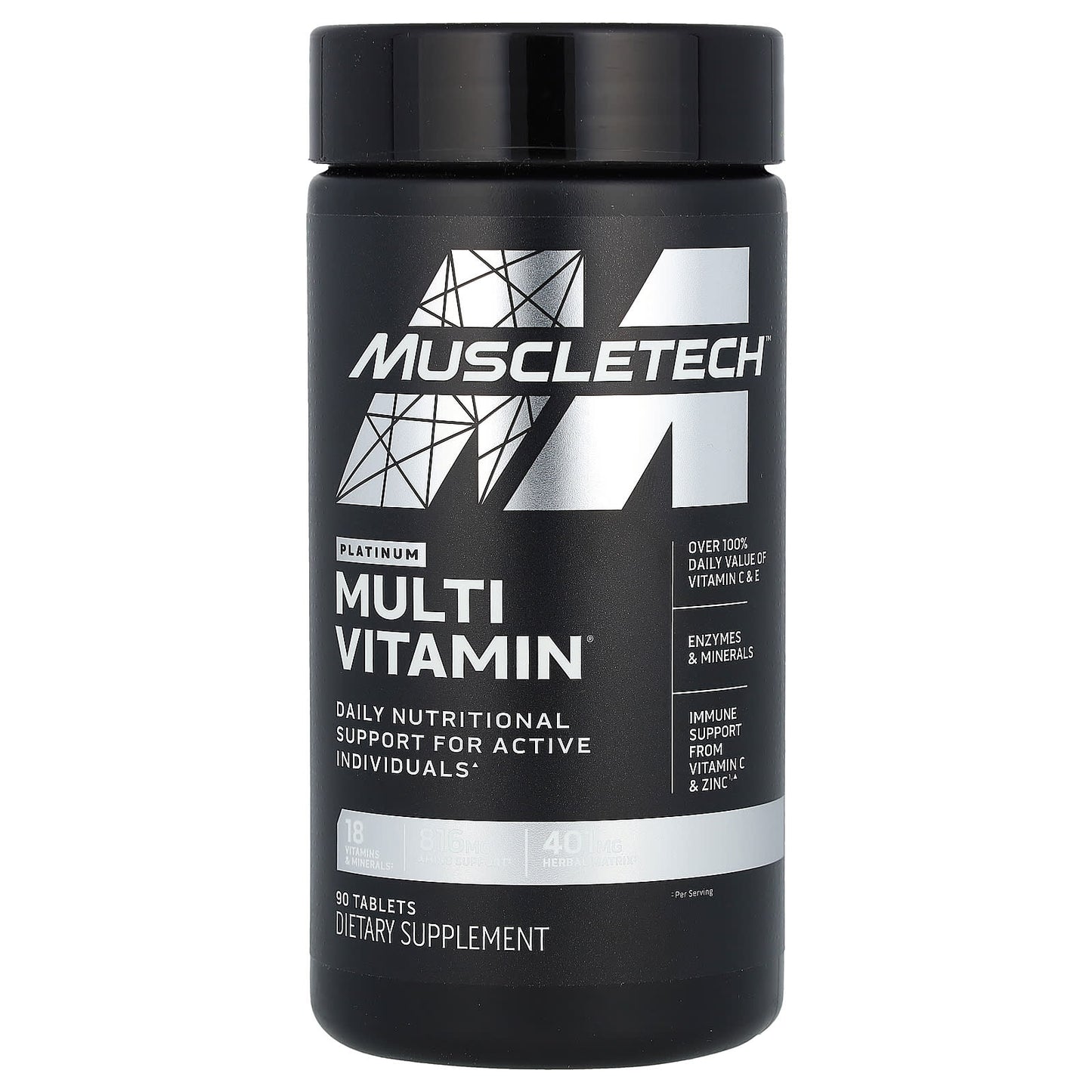 PLATINUM MULTI-VITAMIN 90 CTS