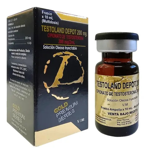 Testo Cipionato 200mg/2ml X10ml Lander Gold