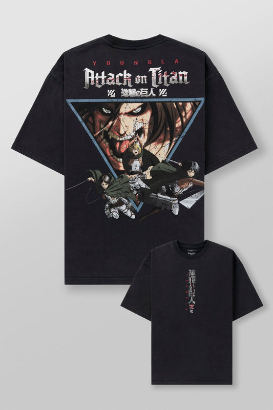 4191 - CAMISETAS CLÁSICAS AOT© X YLA (TITÁN DE ATAQUE)