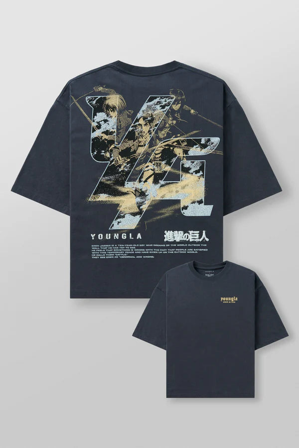4186 - Camisetas cortas AOT© x YLA