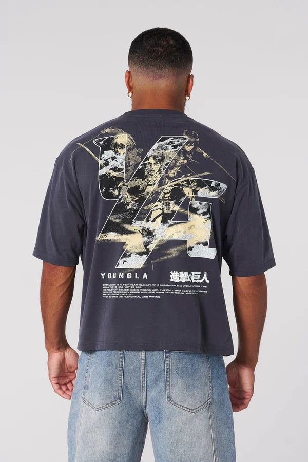 4186 - Camisetas cortas AOT© x YLA
