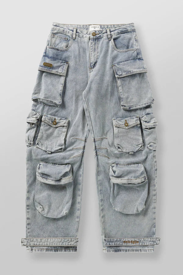 6002 - Hella Pocket Jeans (Blue Wash)