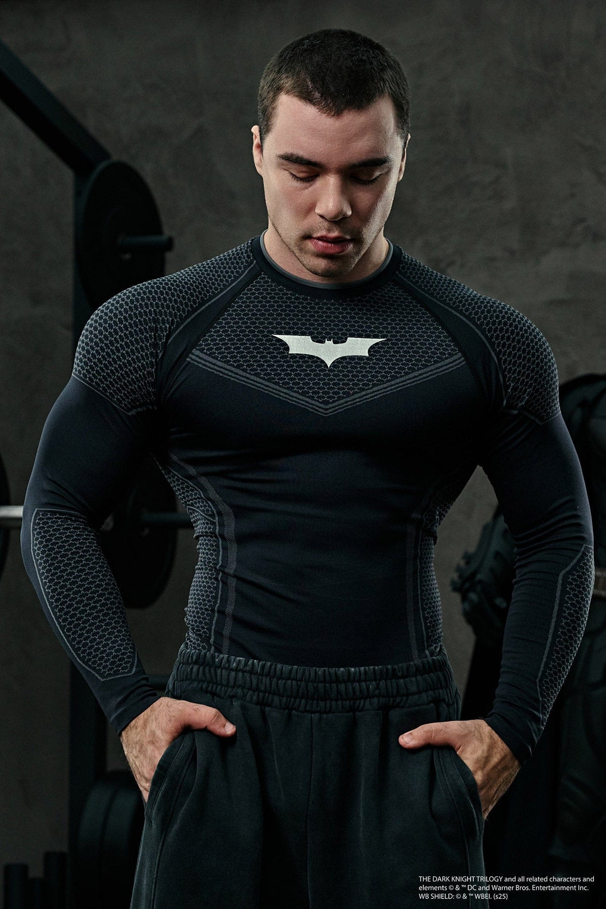 8004 - CAMISETAS MANGA LARGA COMPRESIÓN BATMAN