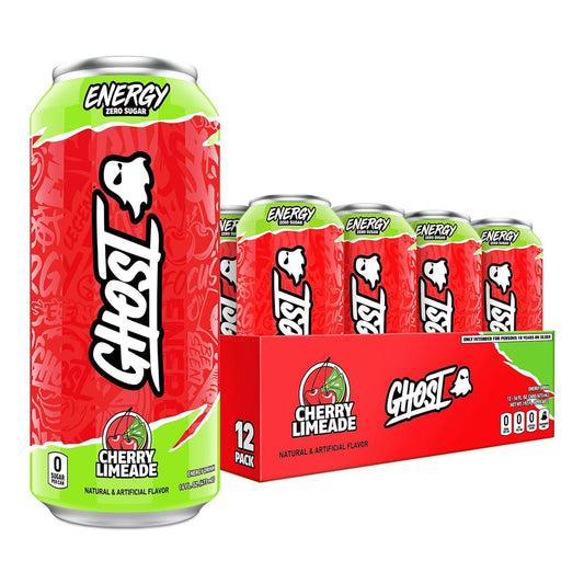 GHOST CHERRY LIMEADE 12 UNIDADES