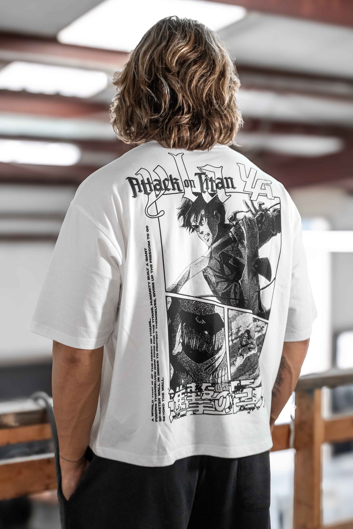 4186 - CAMISETAS
CORTAS
AOT X YLA (PRIMERA BATALLA)