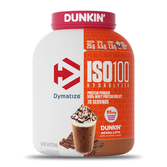 ISO 100 5 LBS DUNKIN MOCHA LATTE