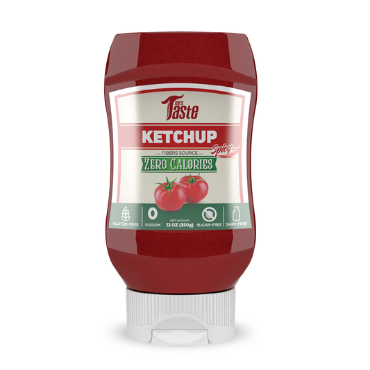 KETCHUP SPICY ZERO CALORÍES.Vence 09/2026