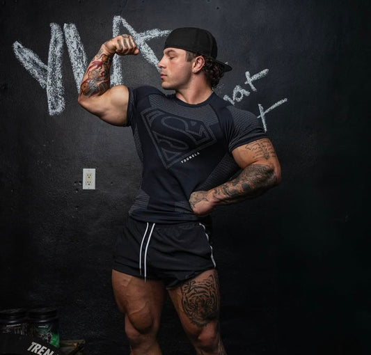 Superman Compression Tees - Black