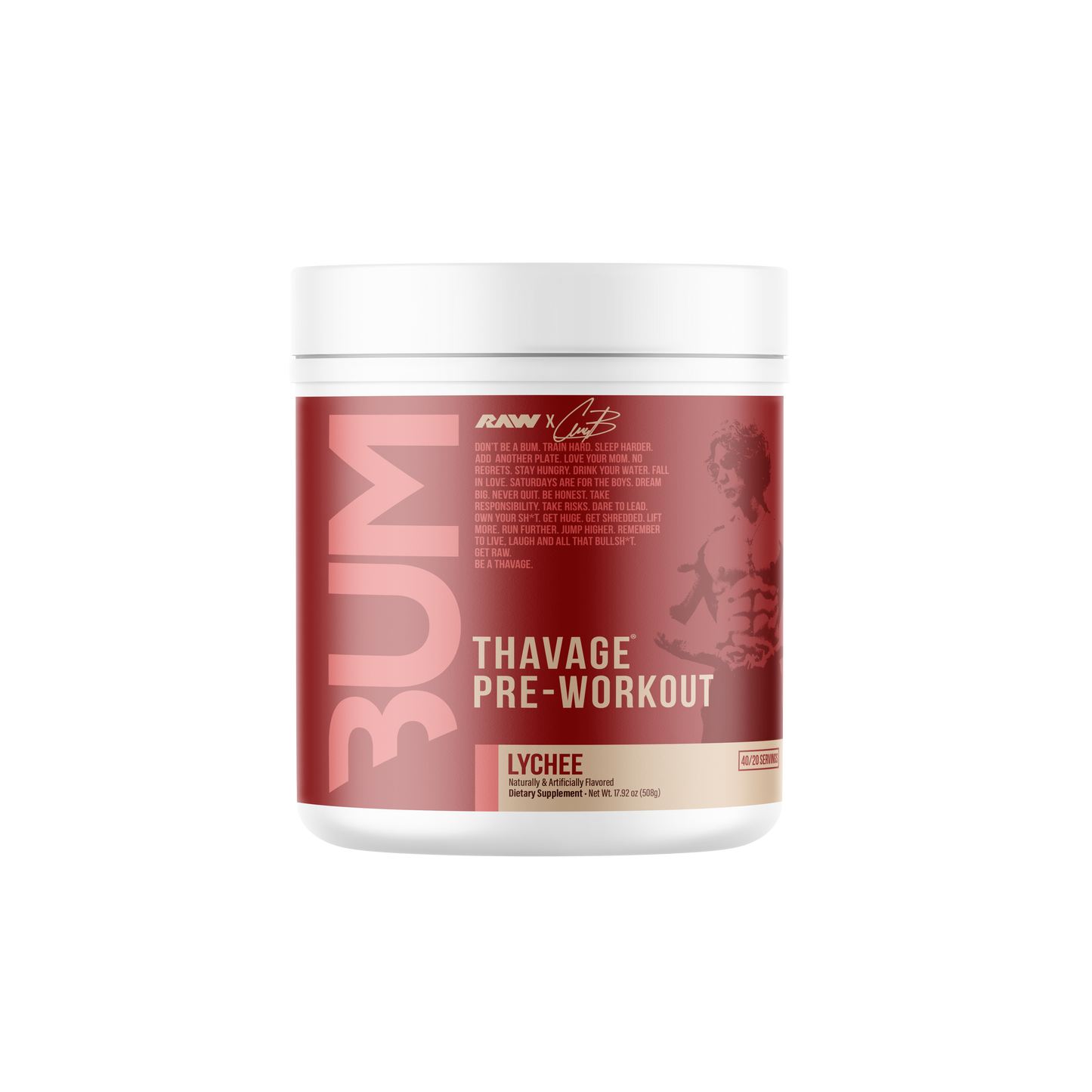 THAVAGE PRE - WORKOUT 20/40 SERVICIOS