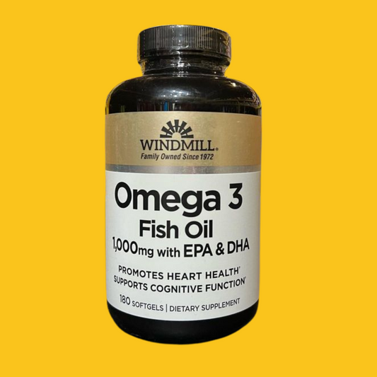 WHP OMEGA III EPA + DHA 1000 MG 180 SOFTGELS