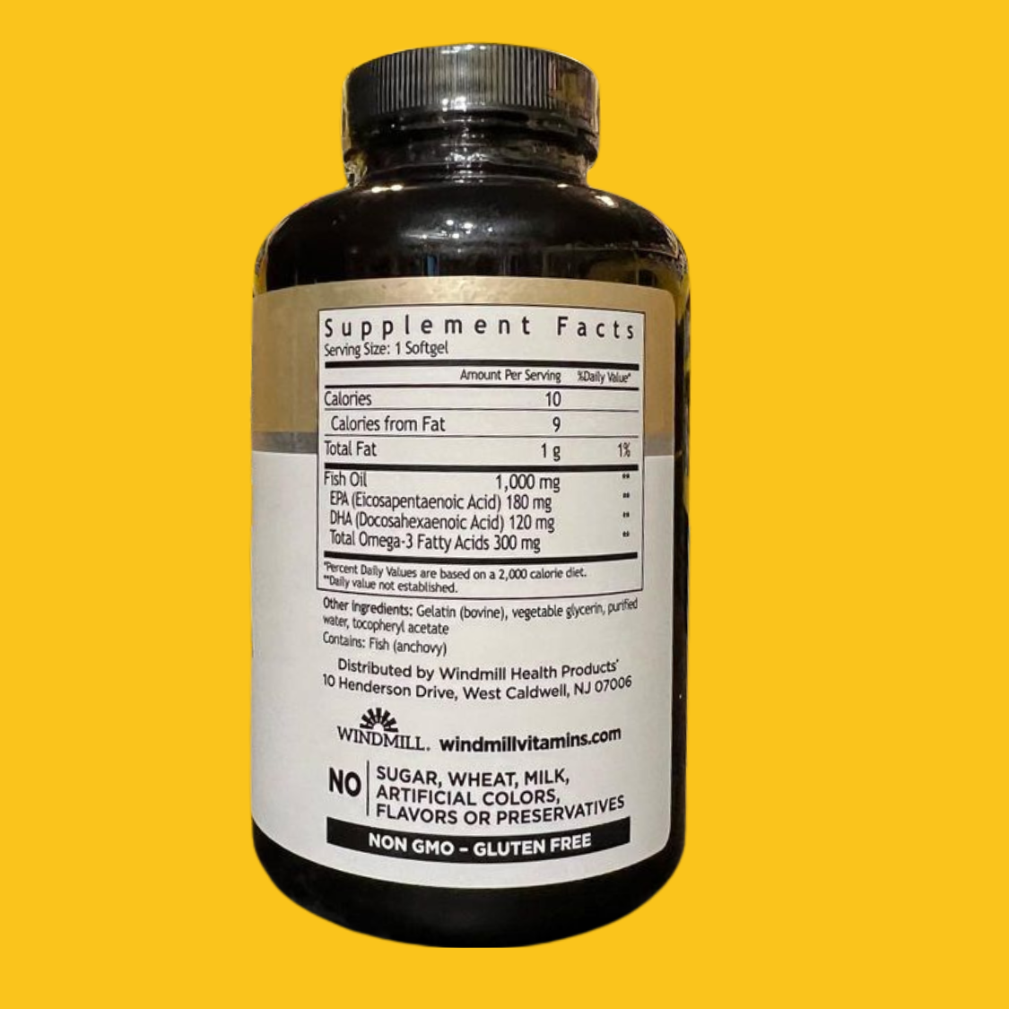 WHP OMEGA III EPA + DHA 1000 MG 180 SOFTGELS