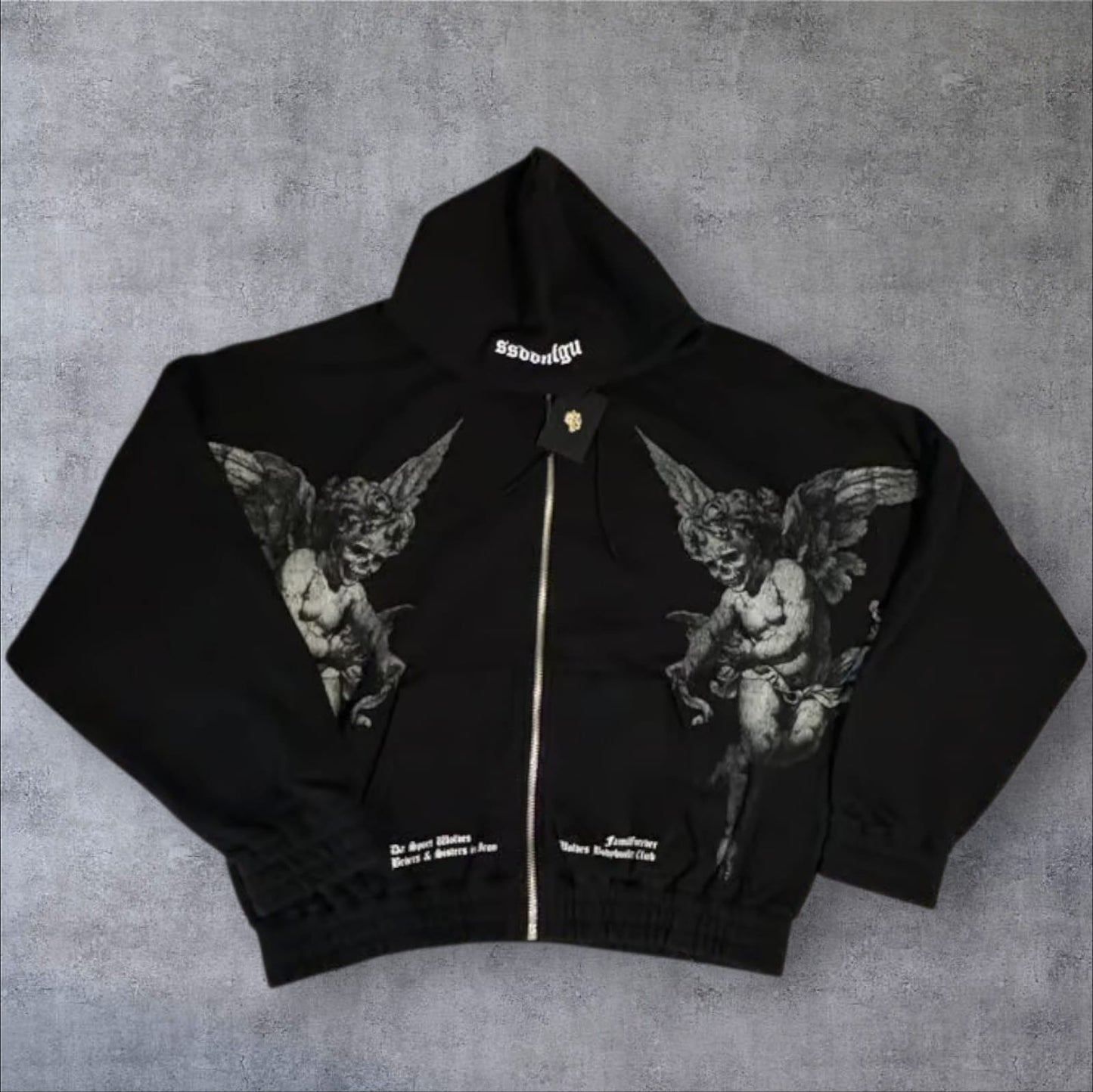 DARC SPORT "DARC ANGEL CHAMBERS ZIP HOODIE